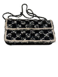 Chanel Tweed Patent Flap
