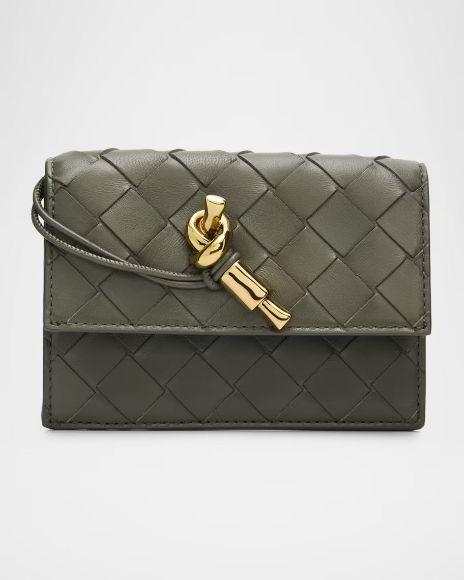 Bottega Veneta
Andiamo Intrecciato Leather Zipped Card Case