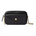 Gucci GG Super Mini Shoulder Bag Black Leather with Chain Strap Brand BNIB