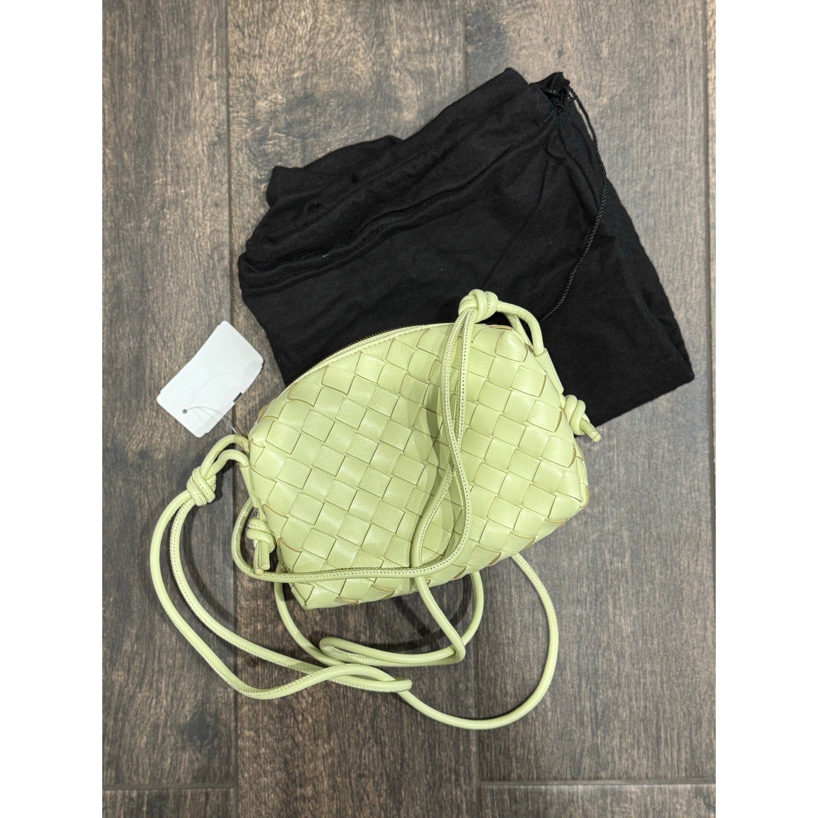 Bottega Veneta Mini Loop Bag Fennel Green Gold | NWT Retails $2100