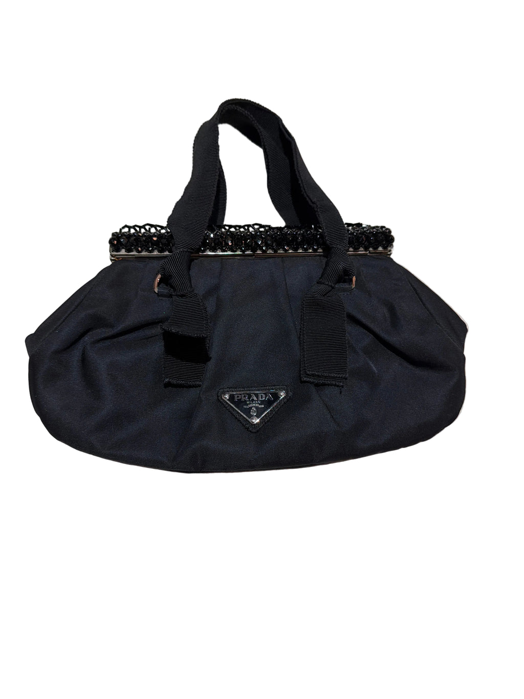 Prada Embellished Top Handle