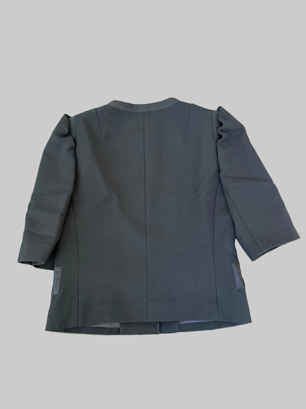 Dolce & Gabbana Black Short Sleeve Blazer