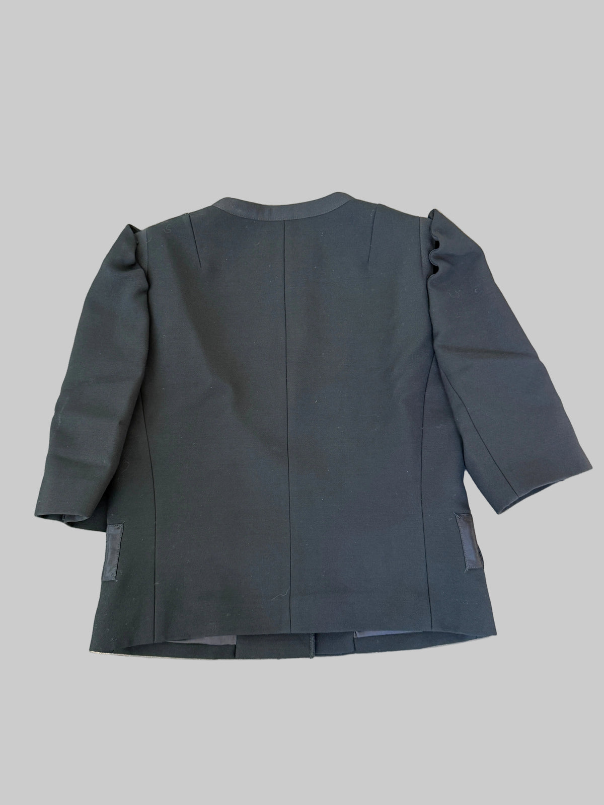 Dolce & Gabbana Black Short Sleeve Blazer