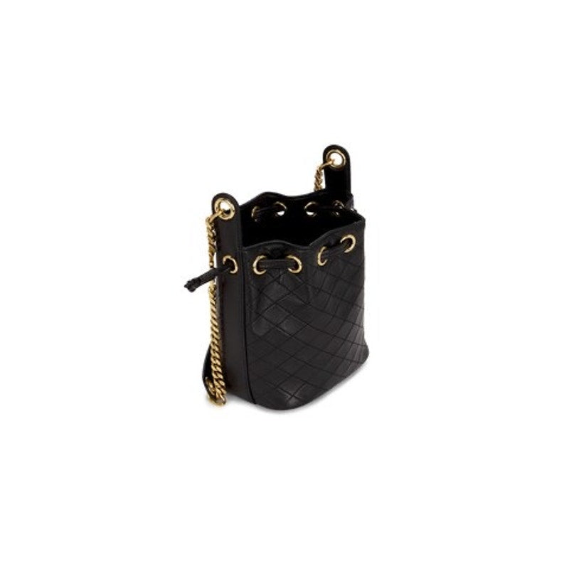 SAINT LAURENT Small Cassandre Quilted Bucket Bag NWT