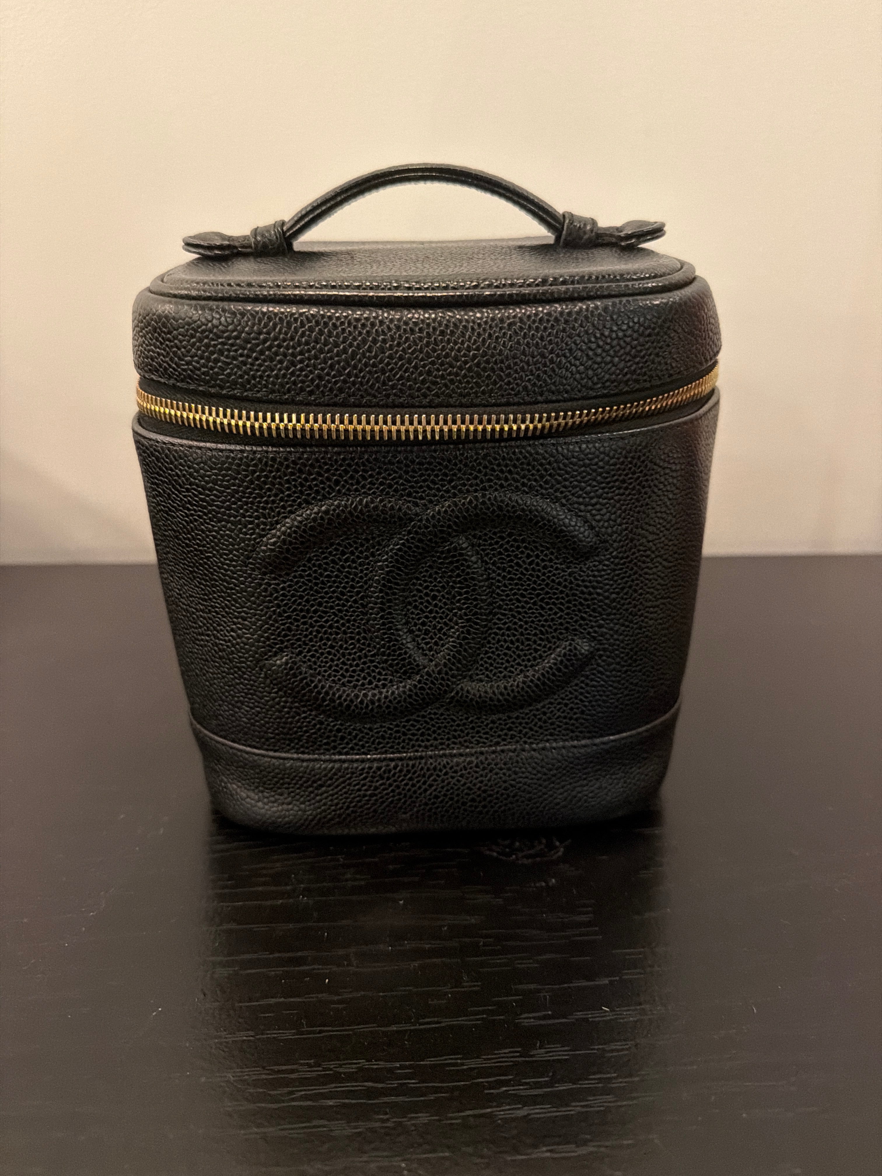 Chanel Black Caviar Vanity