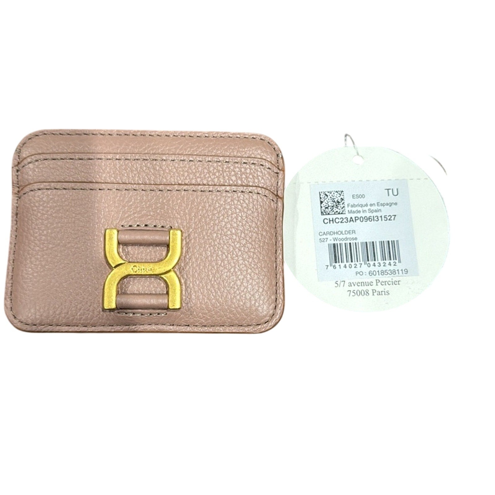 Chloé
Marcie Leather Cardholder in Woodrose NWT