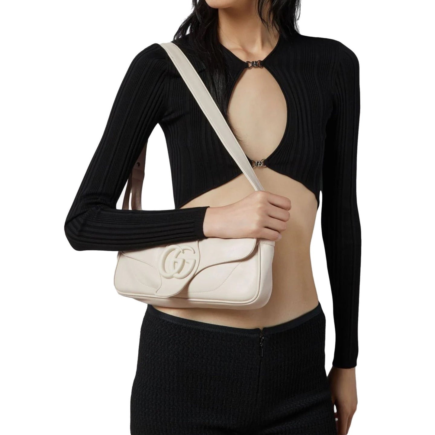 Gucci Aphrodite Small leather shoulder bag NWT
