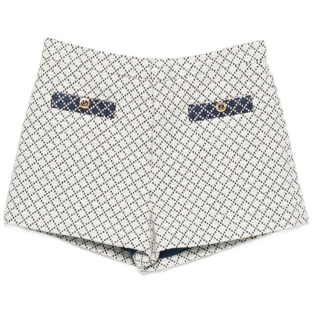 Gucci Patterned Button-Detail Shorts NWT Size 36
