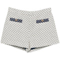 Gucci Patterned Button-Detail Shorts NWT Size 36