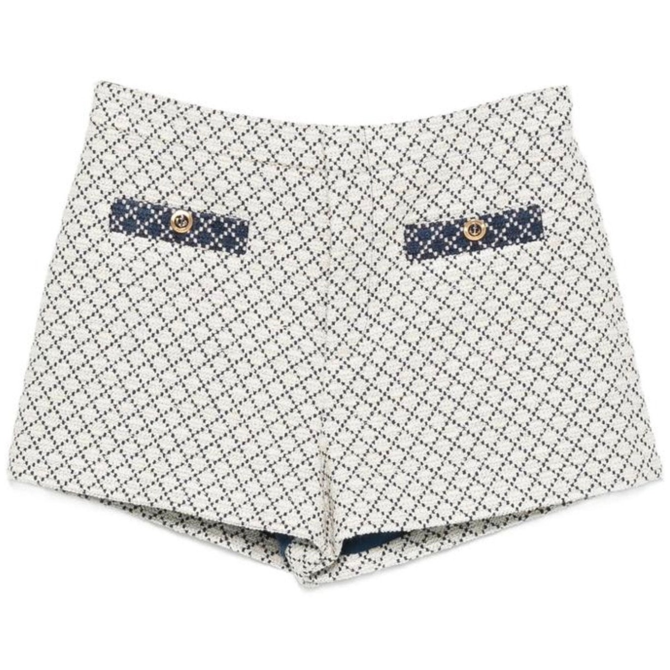 Gucci Patterned Button-Detail Shorts NWT Size 36