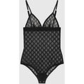 Gucci GG Black Tulle Lace bodysuit Small NWT