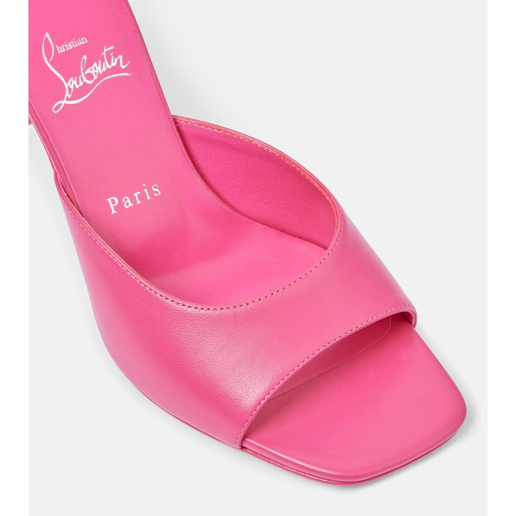 CHRISTIAN LOUBOUTIN Condora 85 leather mules BNIB 38.5