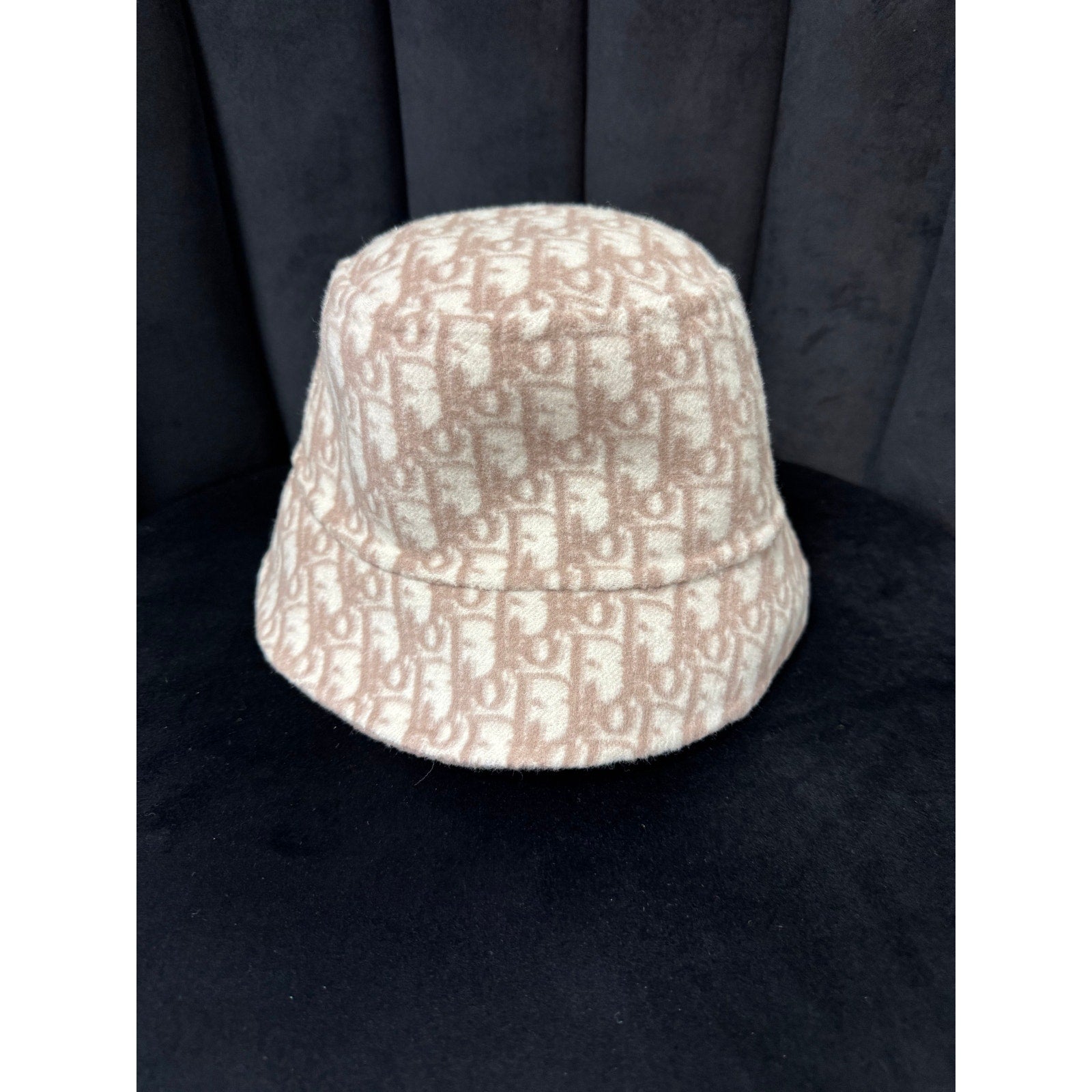 CHRISTIAN DIOR Pink Trotter Monogram Bucket Hat