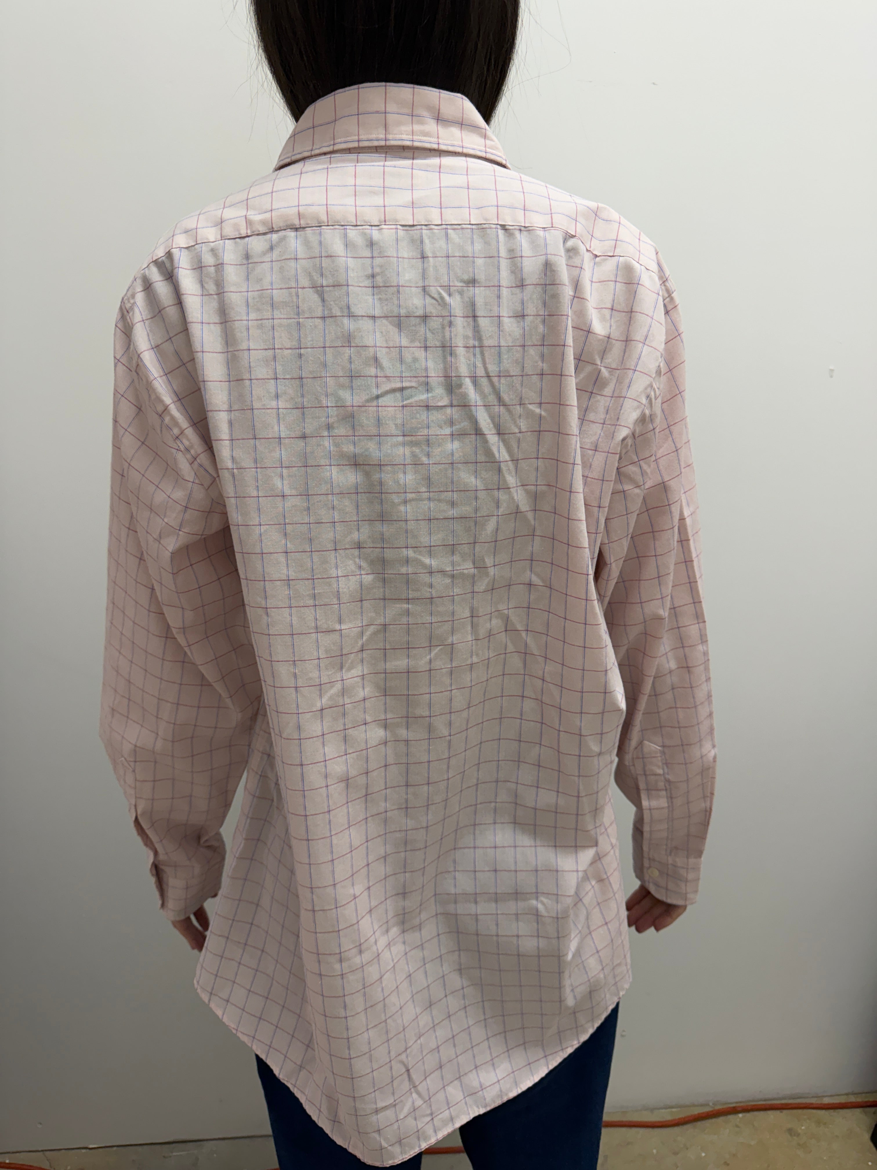 Saint Laurent Checkered Button Down