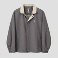 Yves Saint Laurent Vintage YSL Grey Beige Windbreaker Bomber Jacket