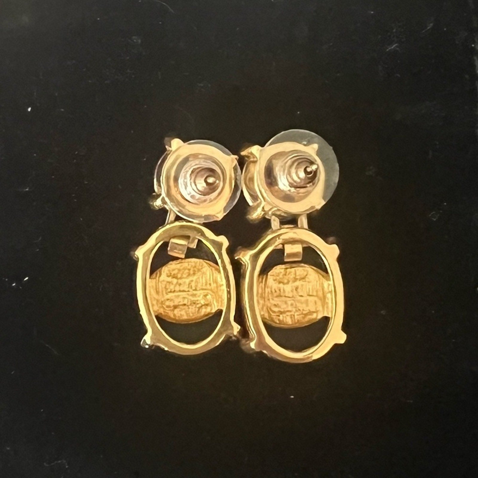 Christian Dior Crystal Drop Earrings Vintage