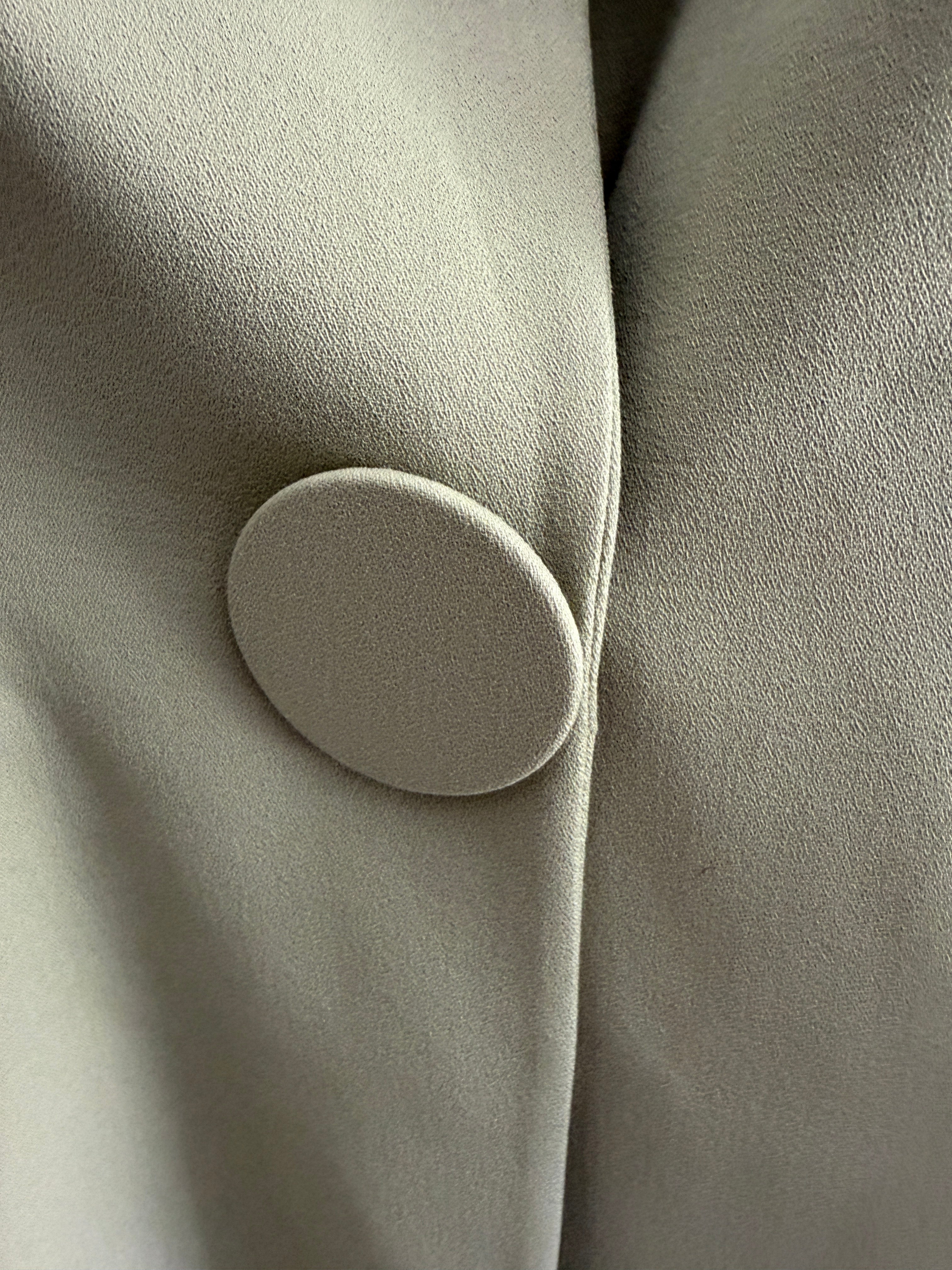 Givenchy Raw Hem Green Vest