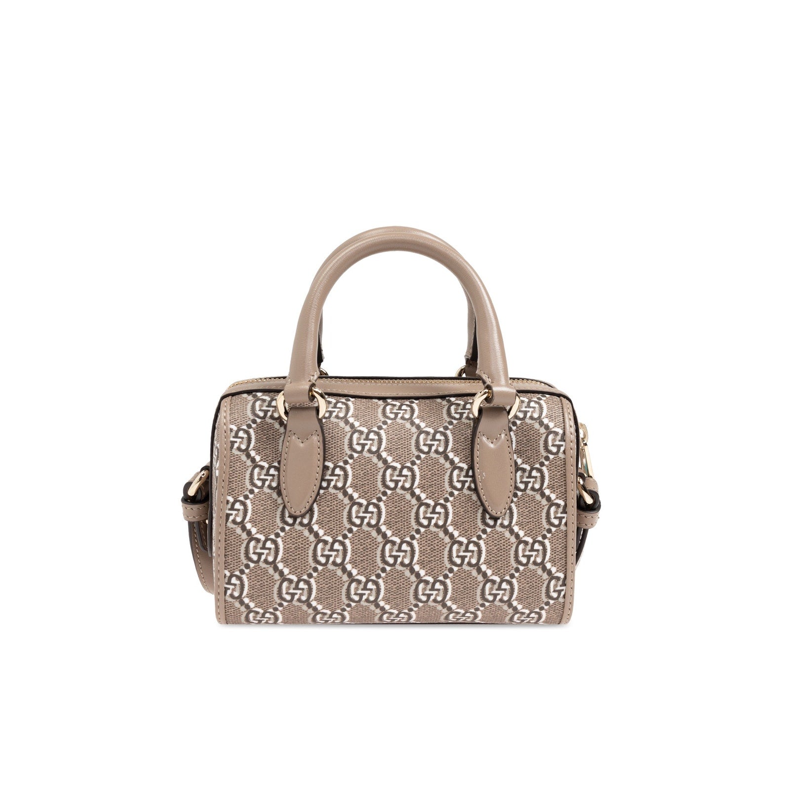 GUCCI  Gg Shadow Mini Shoulder Bag - Taupe Gg Leather NWT