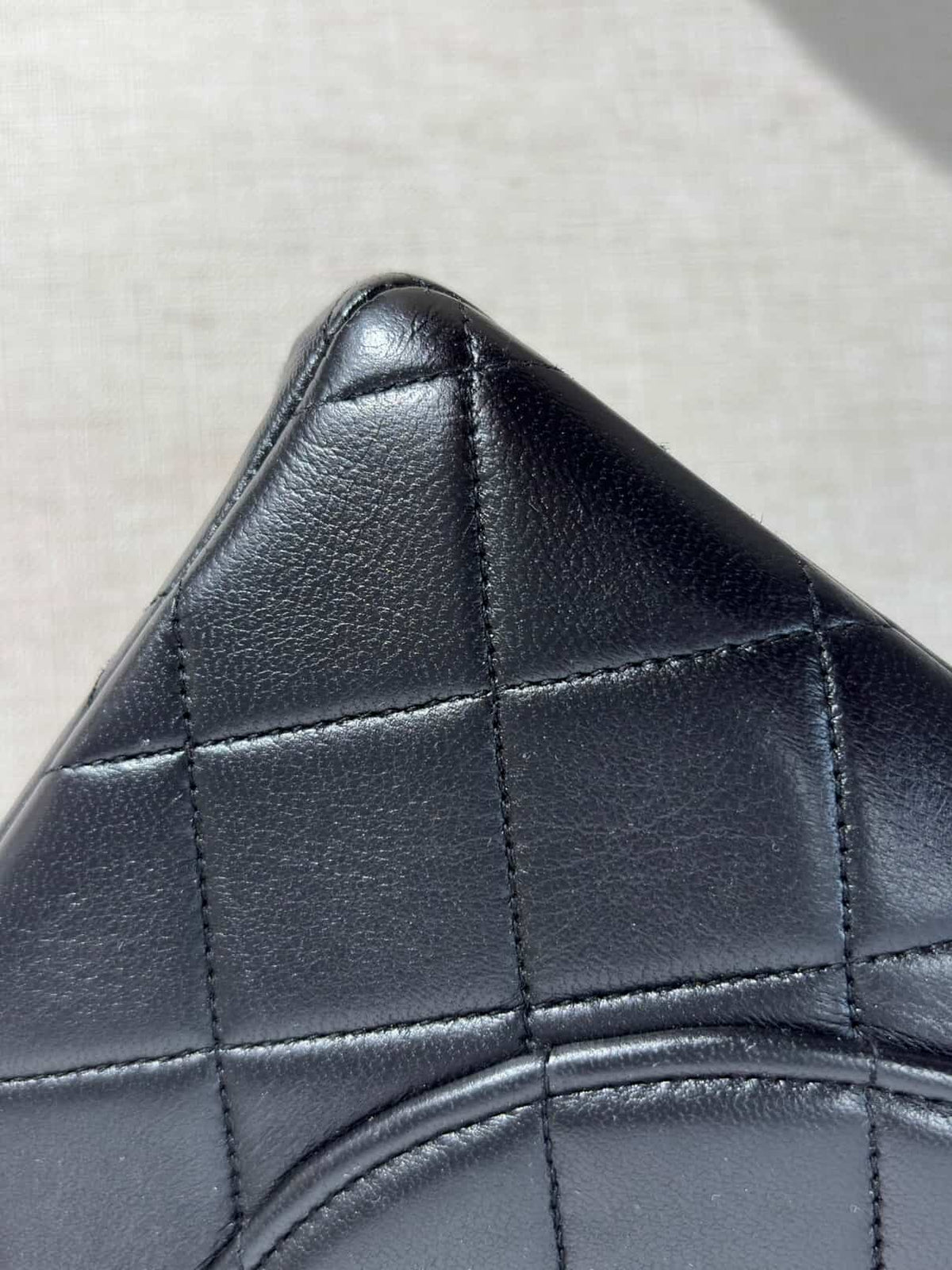 Chanel Maxi Flap Bag Black Quilted Leather 24K Gold Plated CC Vintage 1991-1994