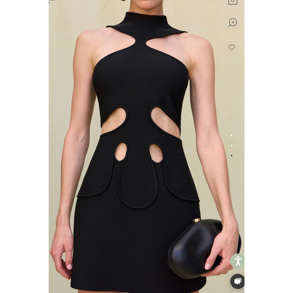 CULT GAIA THE CALDERA CLUTCH BLACK BNIB