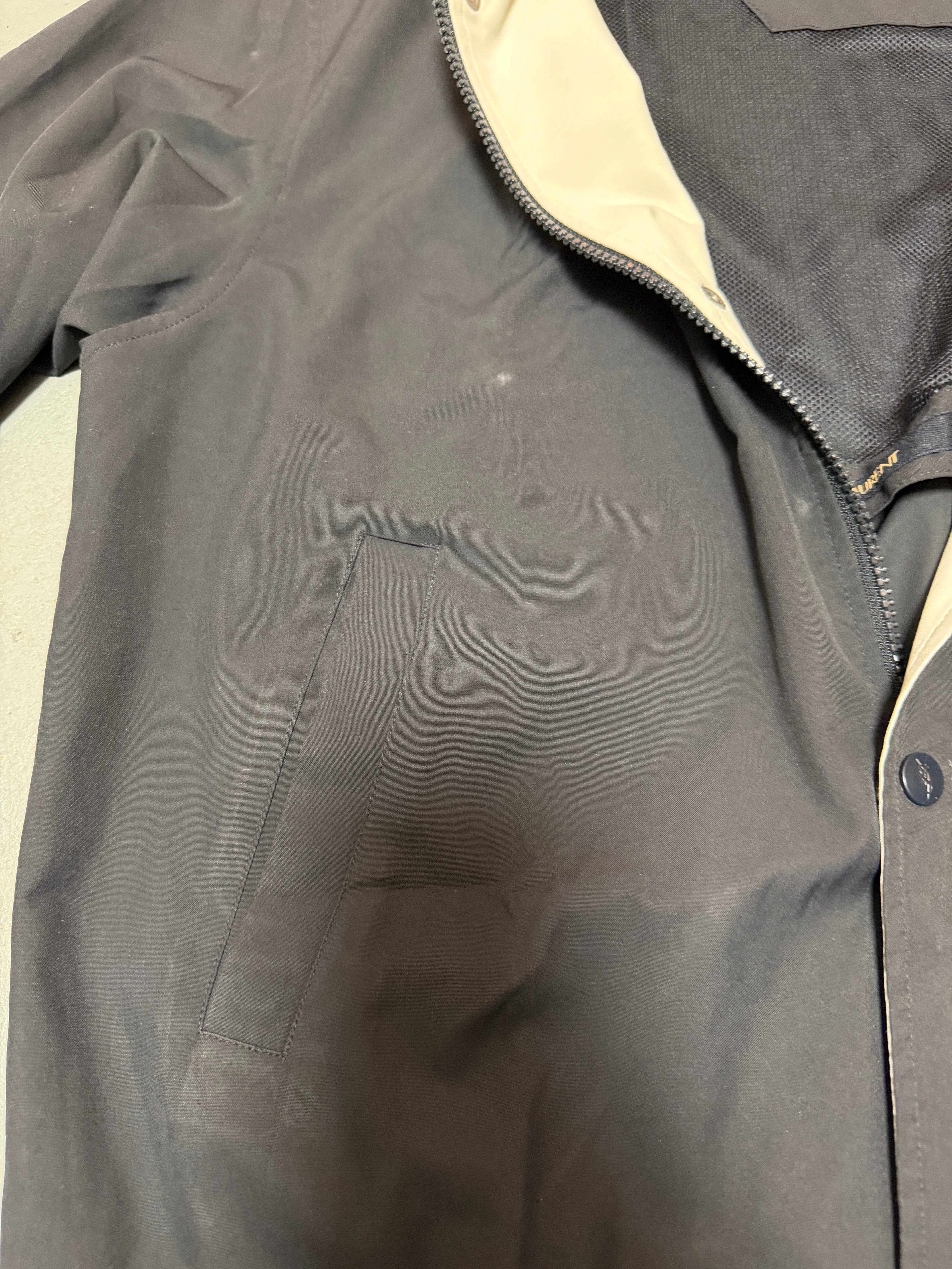 Saint Laurent Vintage Light Bomber Windbreaker Black