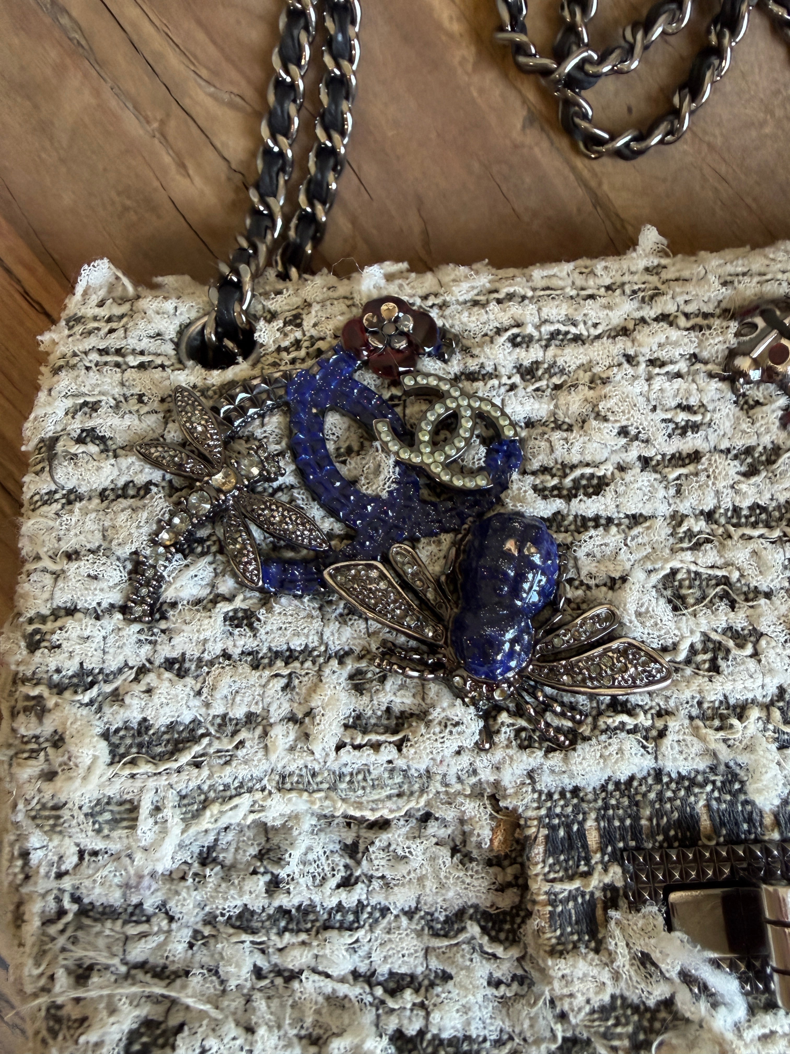 Chanel Mini Tweed Garden Reissue Fantasy Charms