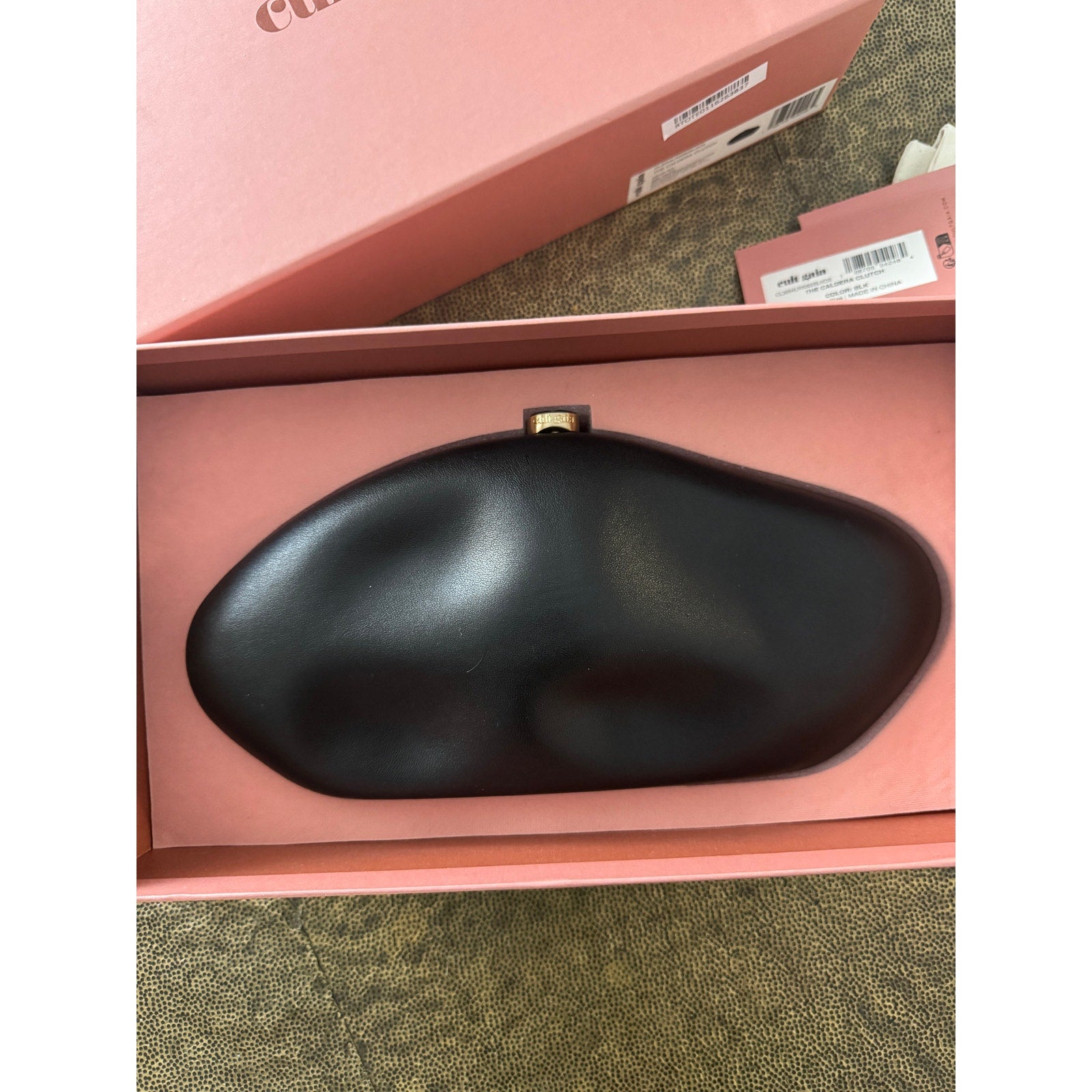 CULT GAIA THE CALDERA CLUTCH BLACK BNIB