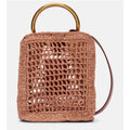 CHLOÉ Summer Banana Mini raffia crossbody bag NWT
