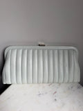 Chanel Mint Green Vertical Quilted Mademoiselle Clutch 2005-2006