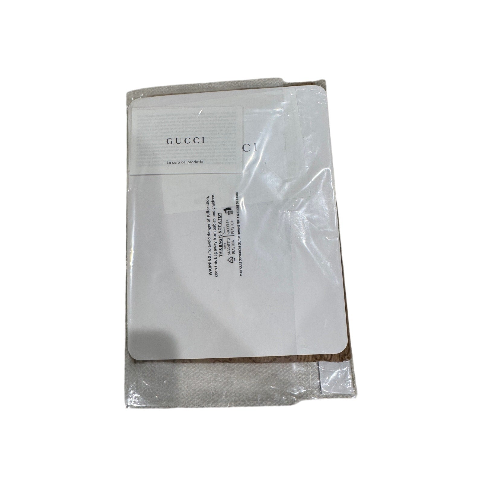 Gucci GG Logo Tights Beige Stretch Nylon Size Small | Fall Winter 2025 | NWT