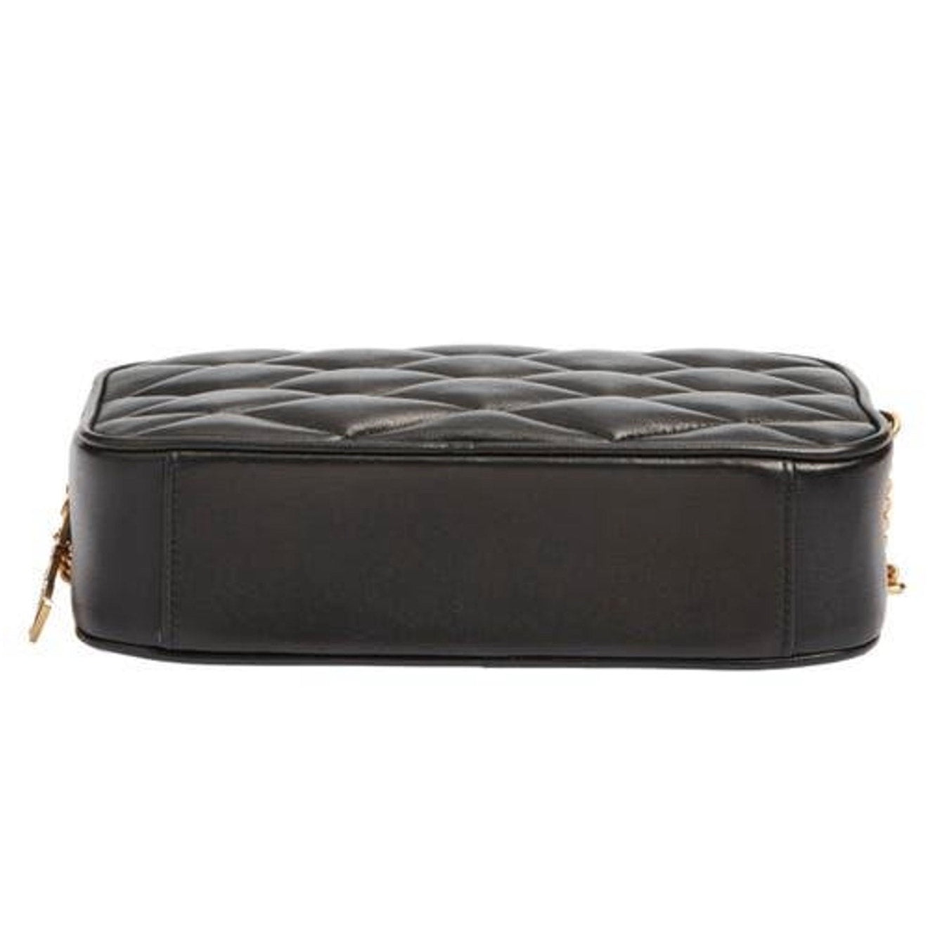 Saint Laurent Gaby Black Quilted Leather Camera Crossbody Bag BNIB