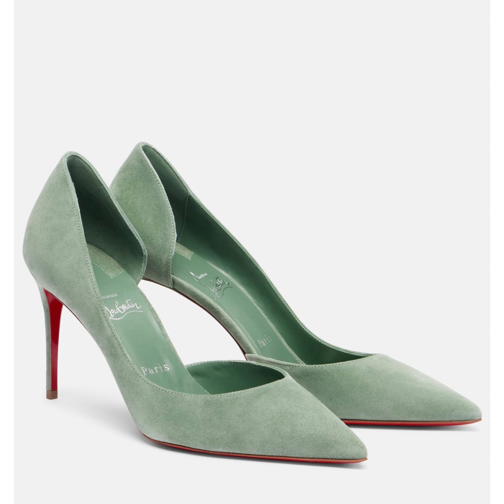 CHRISTIAN LOUBOUTIN Iriza 85 suede pumps size 39 BNIB