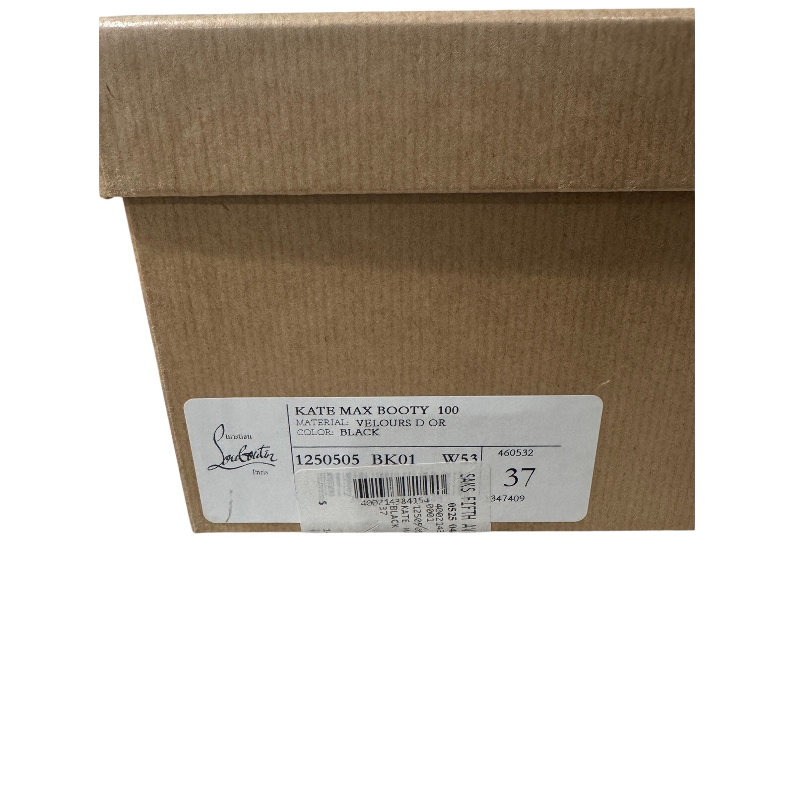 CHRISTIAN LOUBOUTIN Kate Max 100 sock boots BNIB 37