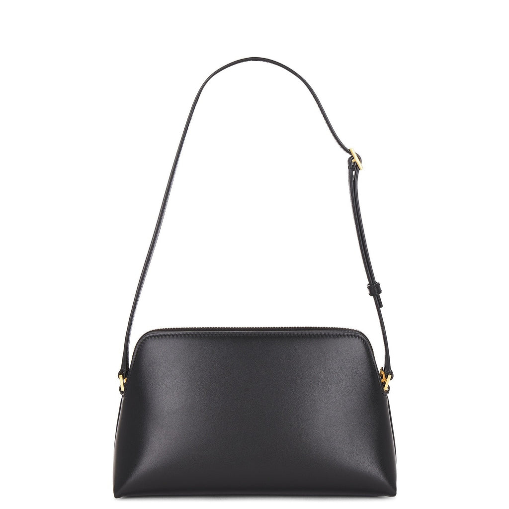 Saint Laurent Pouch On Strap Black Calfskin Crossbody Bag Nero Leather NWT