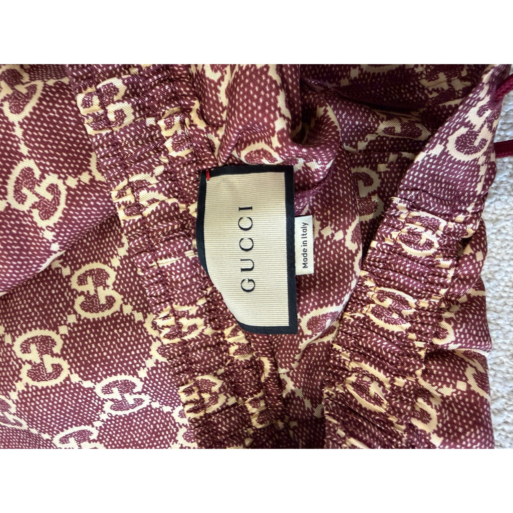 GUCCI Gg Supreme Track Pants - Red - XS