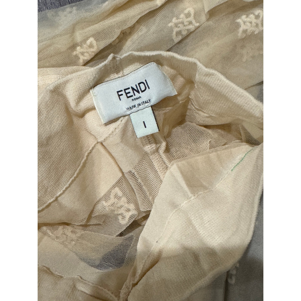 Fendi Ivory Tights – Size Small – Brand New & Unworn