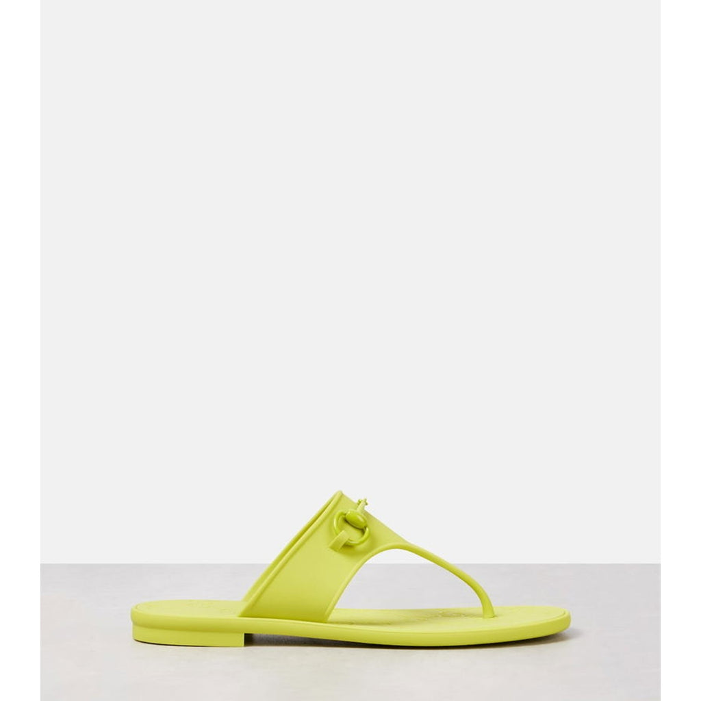 Gucci Horsebit Thong Green Sandals NWT SIZE 37