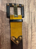 Yves Saint Laurent Wide Leather Belt