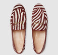 Gucci Burgundy Zebra Princeton 39