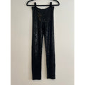 Vintage Celine Black Sequin Skinny Leg Pants