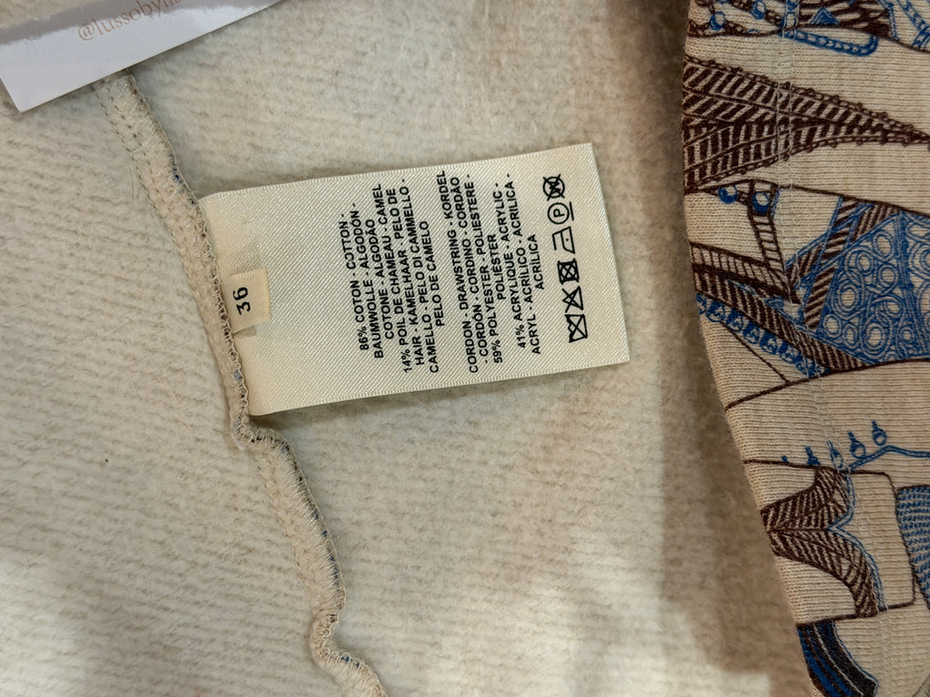 Hermes Printed Skirt