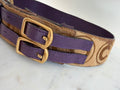 Chanel 2001 Logo Pony Hair Belt