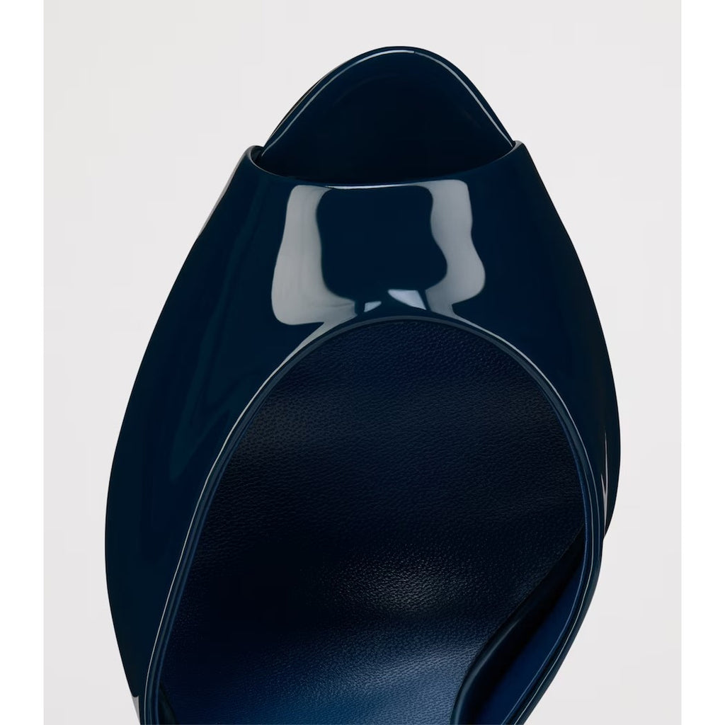CHRISTIAN LOUBOUTIN Me Dolly Patent Leather Mules 100 size 37.5
