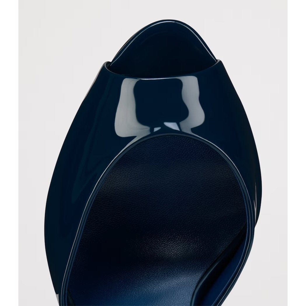 CHRISTIAN LOUBOUTIN Me Dolly Patent Leather Mules 100 size 37.5