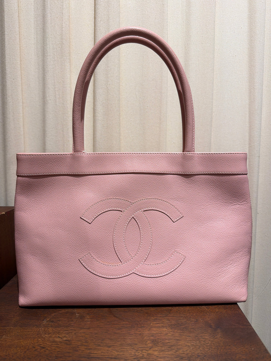 Chanel Pink Caviar Timeless CC Tote