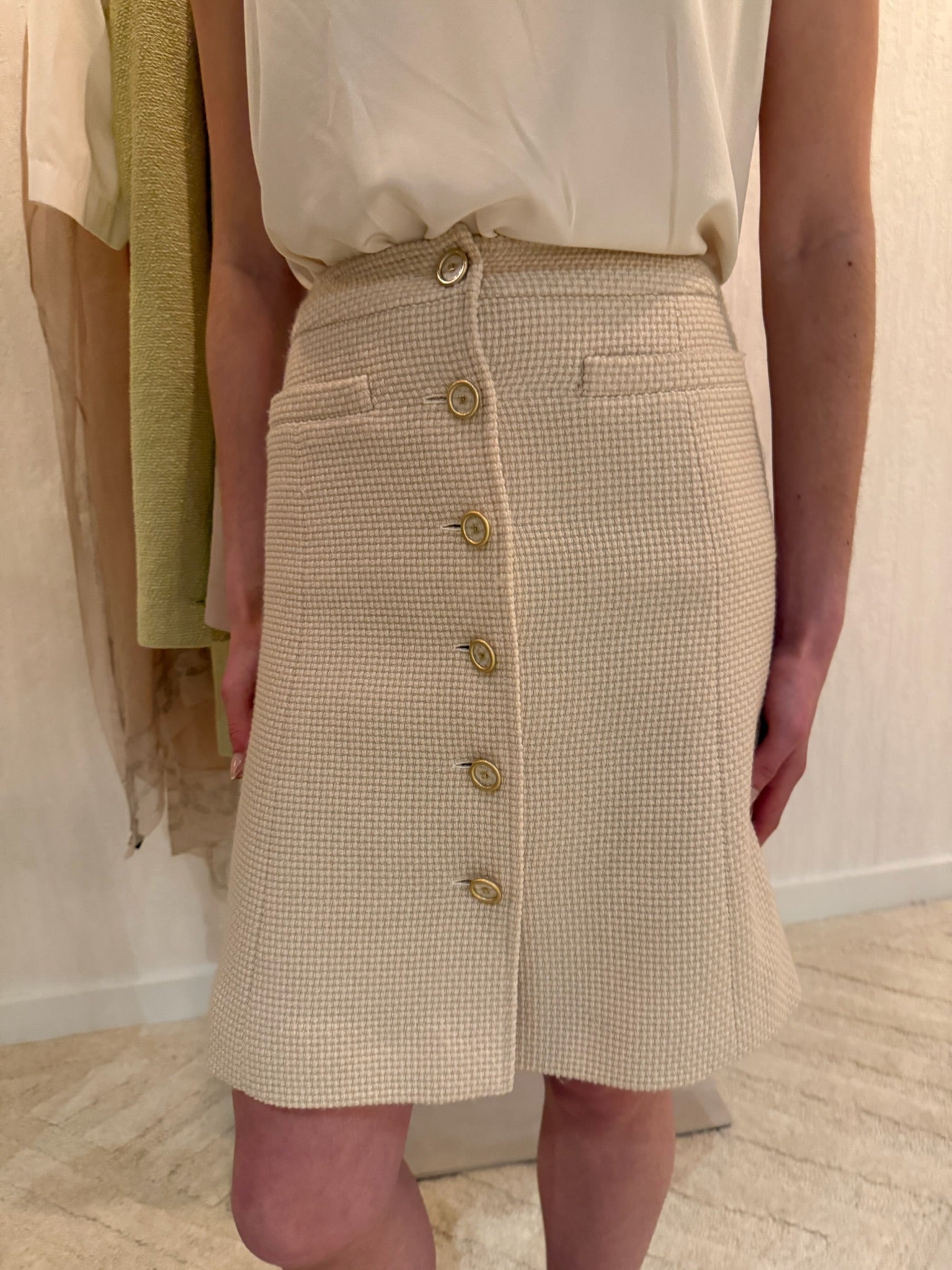 Chanel Vintage Knee-Length Skirt