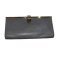 Dior Leather Grey Clutch
