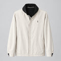 Yves Saint Laurent Vintage YSL Reversible White Black Windbreaker Bomber Jacket Size 95