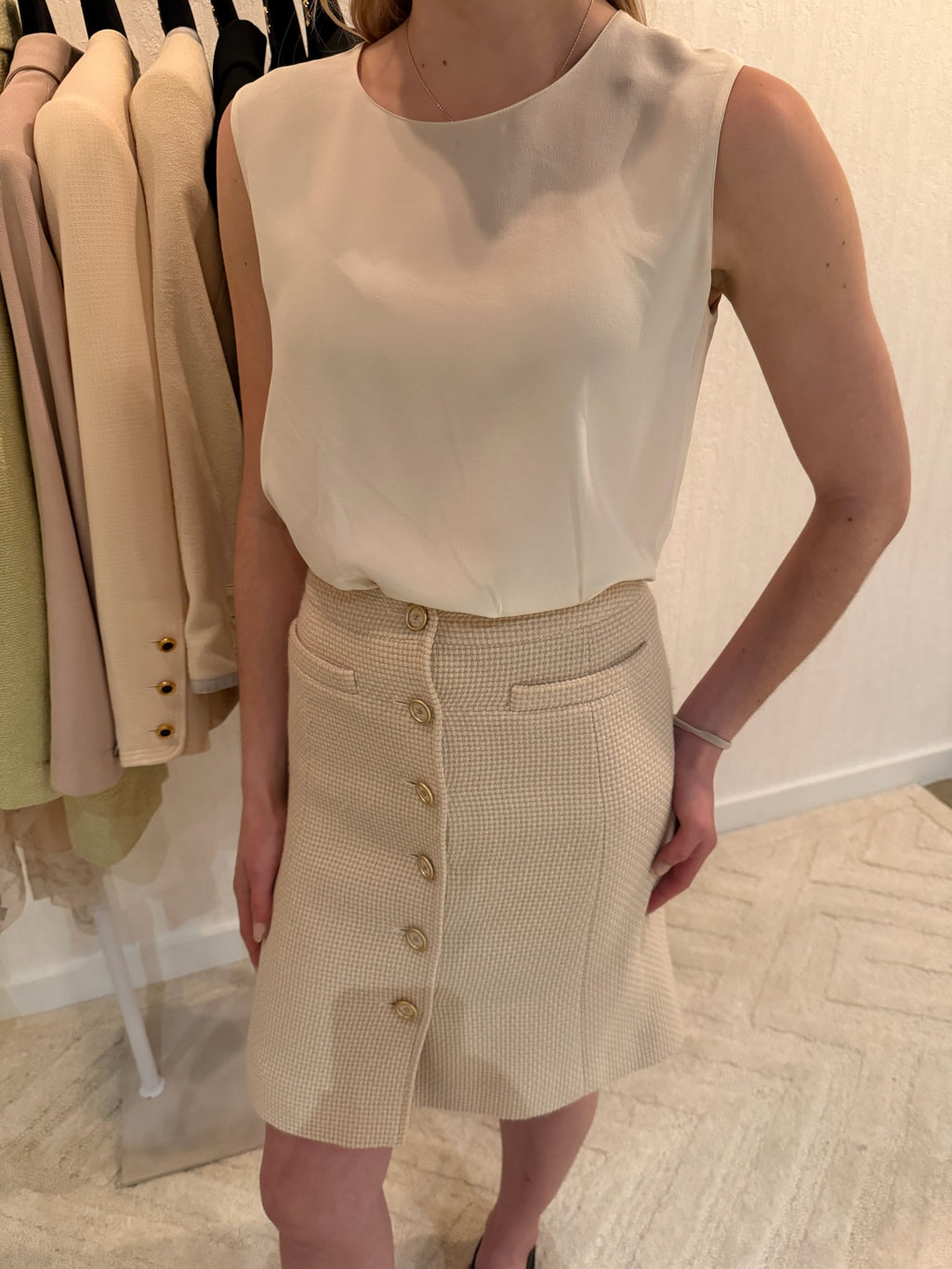 Chanel Vintage Knee-Length Skirt