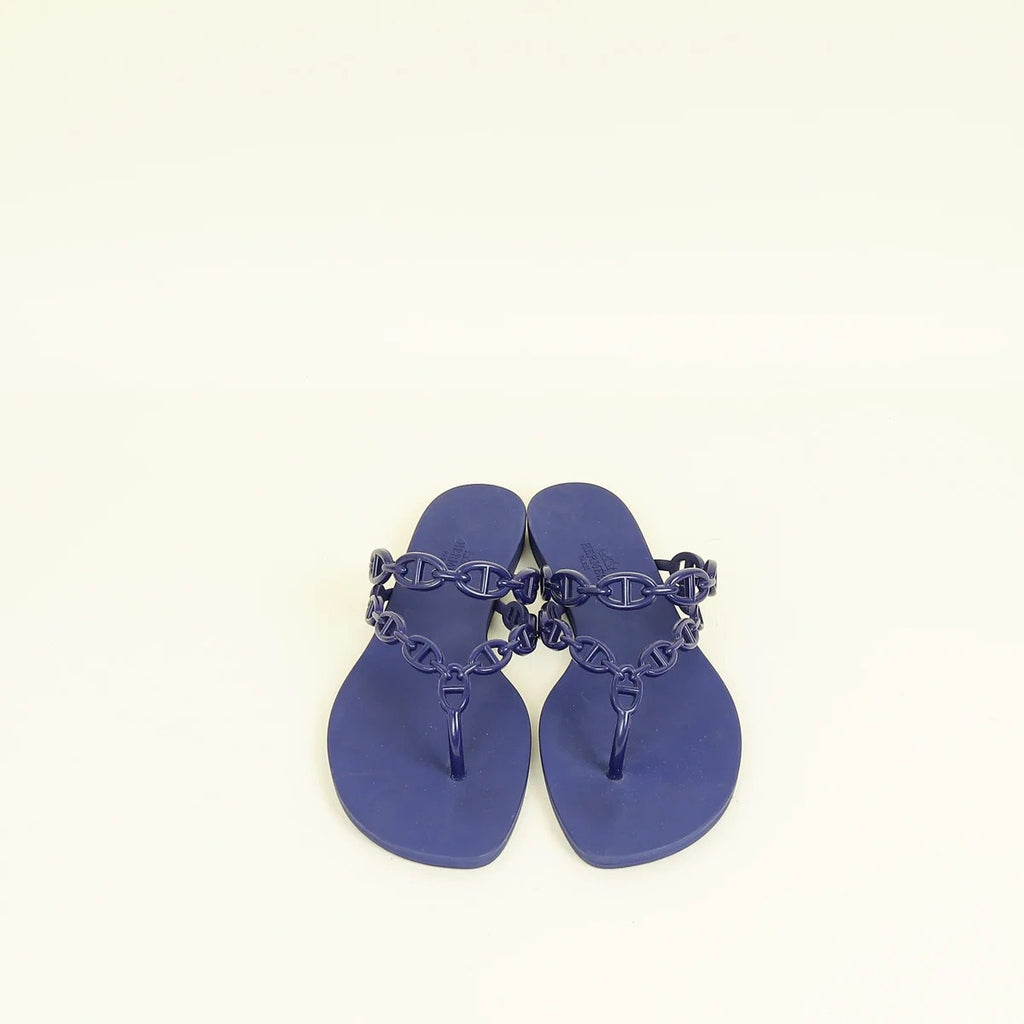 Hermes Island Sandal in Violet Iris Size 37 BNIB